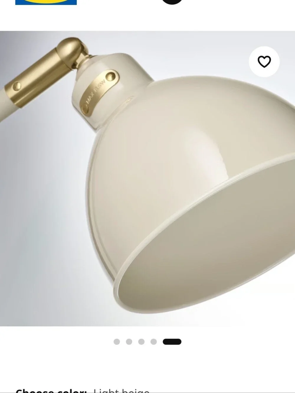 IKEA RÖDFLIK Desk Lamp
